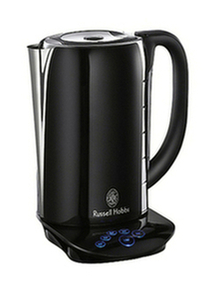 Russell Hobbs Touch Kettle, Black Glass